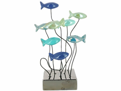 Jardin de poissons en céramique. Véro Vagh Salernes