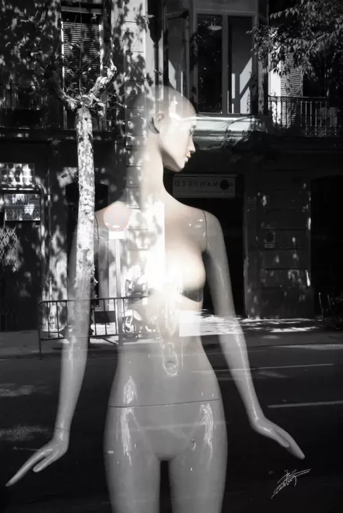 Photographie artistique par Véro Vagh. Barcelone, avenue portal angel