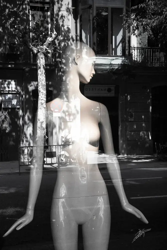 Photographie artistique par Véro Vagh. Barcelone, avenue portal angel