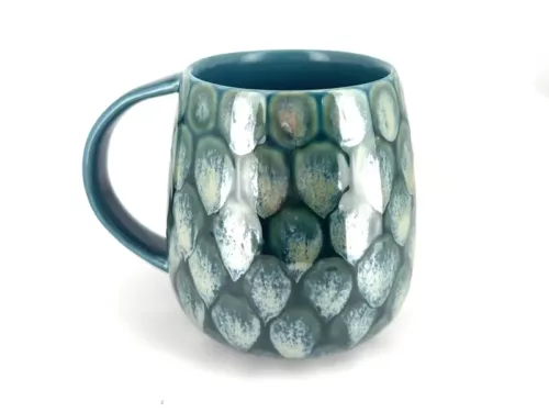 Grand mug rond bleu Canard