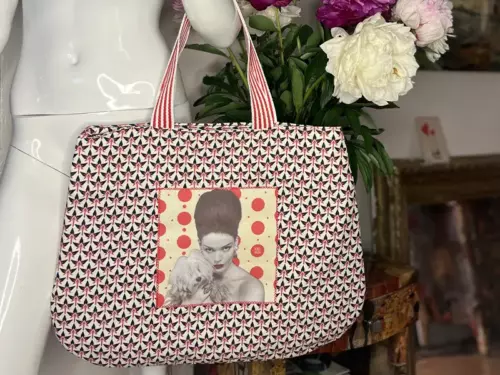 Sac Bertille 9 Sac Bertille Création unique par Véro Vagh à Salernes